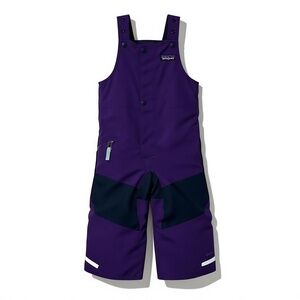 Patagonia Baby Snow Pile Bib Overalls 2T H2No Waterproof Insulated Purple NWOT